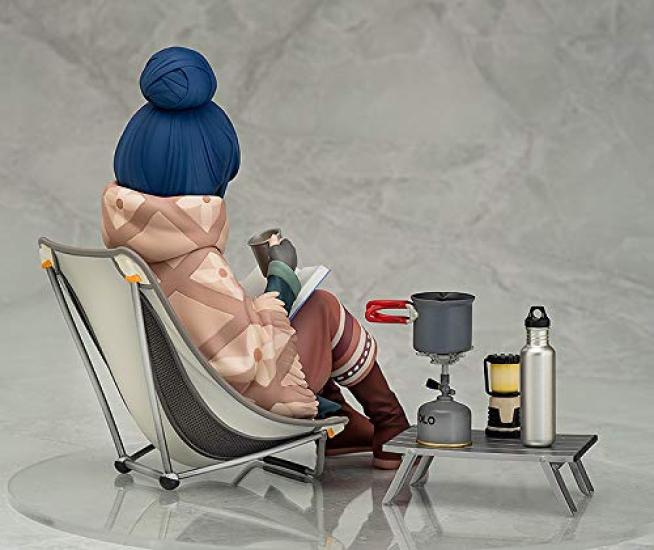 Camp Shima Rin Scale ABS PVC Bemalte Fertige Figur Entspannt 1/7 &