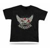 Devil Skeleton Skull Roses Modern Stylish T Shirt Tee Design Birthday Apparel