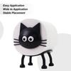 Cat Shaped Toilet Paper Holder 3D Funny Cat Tissue Roll Stand Free Standing Toilet Paper Stand Bathroom Shower Decoration