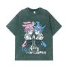 275 GSM Washed T-shirts 100% Cotton ReZero V1 Print Unisex Heavy Cotton T Shirt