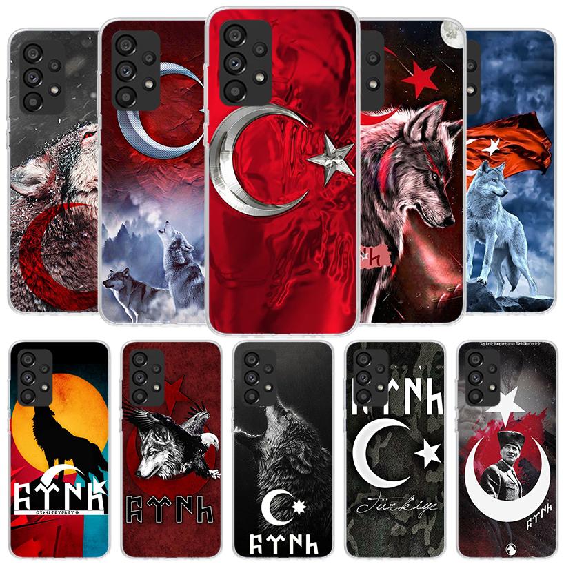 Turkey Turkish Flag Phone Case For Samsung Galaxy A17 A37 A57 A16 A26 A36 A56 A15 A25 A35 A55 A14 A24 A34 A54 A13 A23 A33 A53 Ga