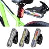 USB Rechargeable LED Bicycle Taillight IP65 Waterproof Rear Light for Mountain Bike Commuting Cycling Safety