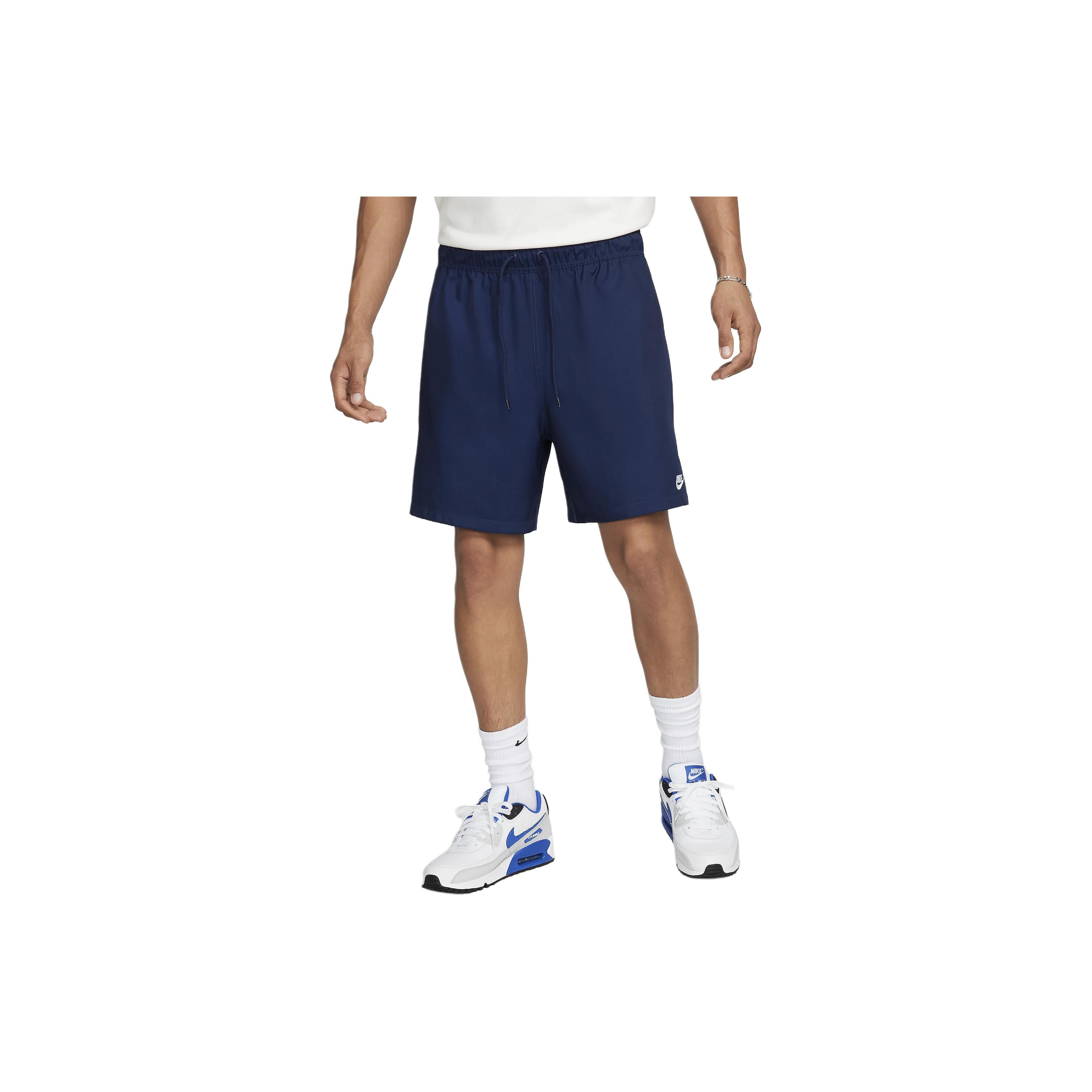 Nike Club Woven Flow Shorts Midnight Navy/White Men Bottoms Blue FN3307-410 XXL