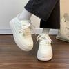 2025 spring new little white shoes women's original design platform casual board shoes versatile chic sports women's shoes