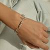 Beroe [silver925] Toggle bar pearl bracelet (2color)