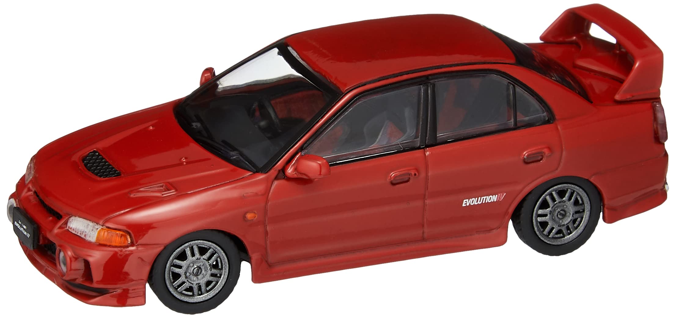 

BM CREATIONS Mitsubishi Lancer Red RHD Finished Product 1/64 Evo.IV