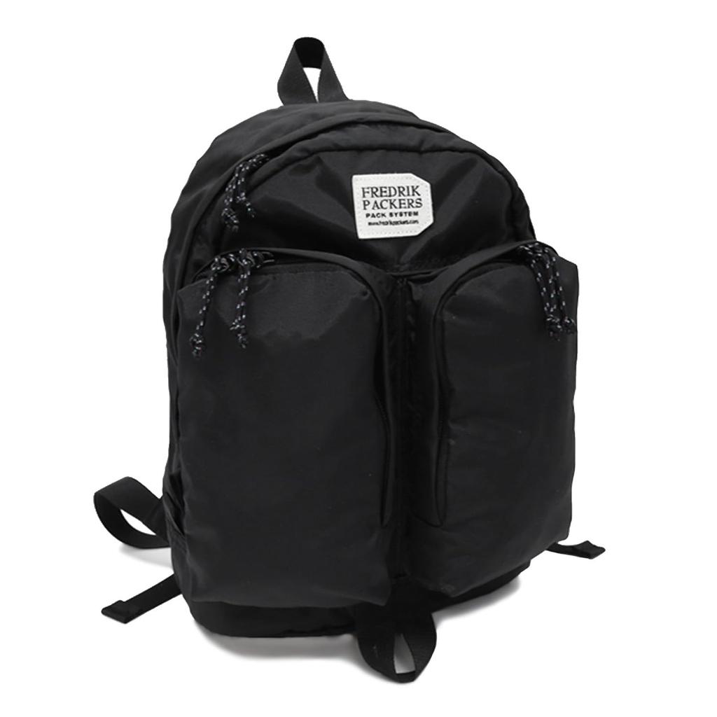 Sac à dos Fredrick Packers 420D Twins, Nylon Packcloth, Unisexe, Noir