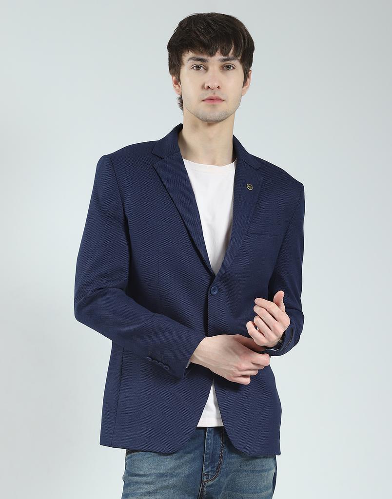 Men's Regular Fit Formal Blazer | Solid Pattern | Notch Lapel Classic Office & Party Wear Blazer's For Men