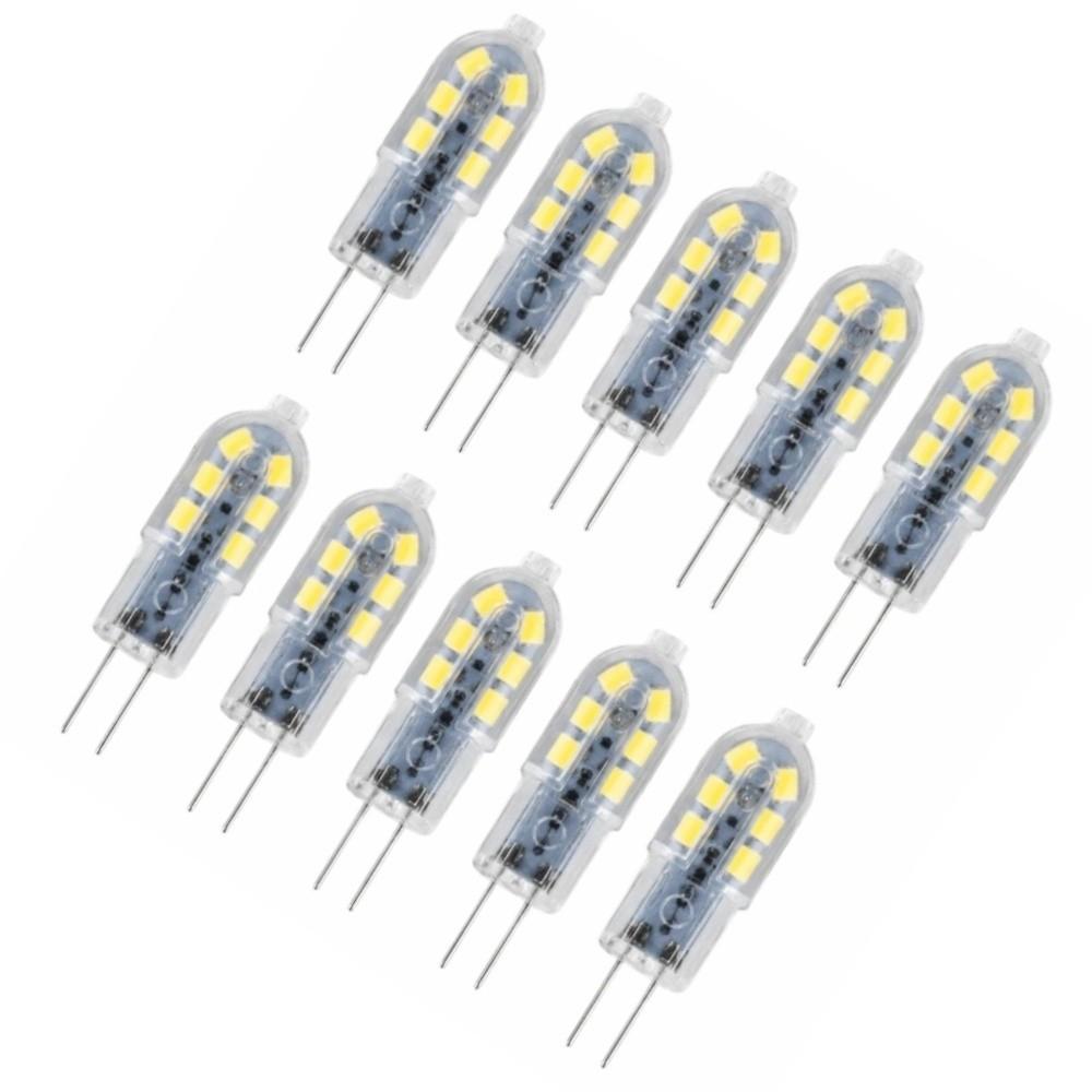 10 Pack Bi Pin Base LED Bulbs G4 LED Light Bulbs Bright LED Bulb Lights  Track Lighting