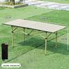 Zhishi Portable Roll-Up Camping & Picnic Table