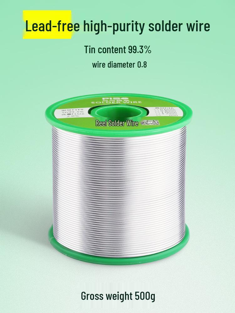 Nagy tisztaságú, alacsony hőmérsékletű forraszhuzal gyantával - Ideális háztartási használatra