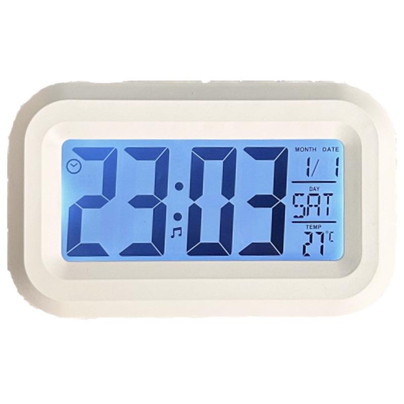 Luminous Cute Beaver Alarm Clock - Multifunctional Silent Desktop Clock with Timer for Dorms and Bedside.