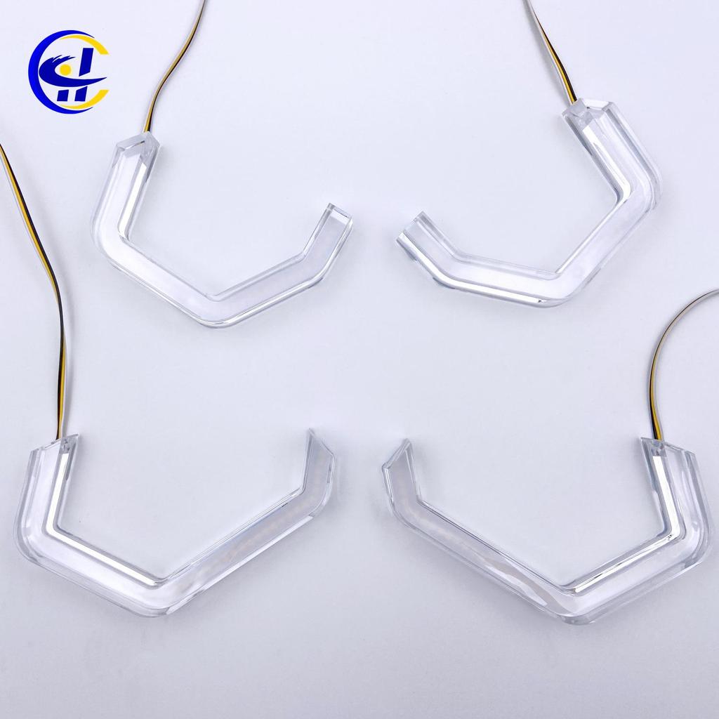 Dual-Color LED Crystal Angel Eyes for E90, E91, F30, M3, M4