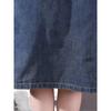 2025 Spring/Summer Korean Style Plus Size Ruffle Sleeve Elegant Commute Dress with Pockets