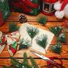 30/50Pcs Artificial Pine Needle 11cm Branch Green Plant Pine Needle for Garden Party Home Decoration DIY Christmas Wedding Decor