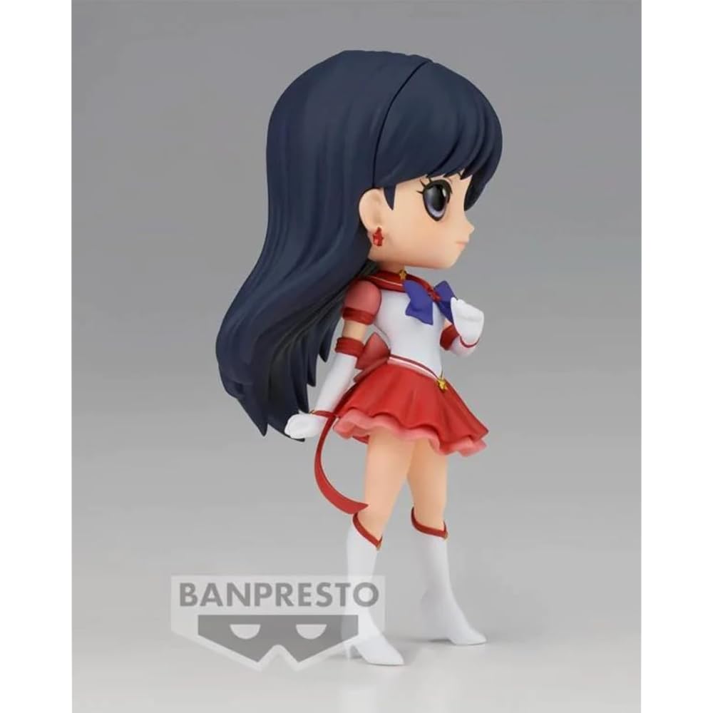 Banpresto Q posket Super Sailor Mars Figure 15 cm Collectible Anime Toy