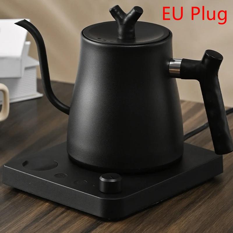

Electric Gooseneck Kettle 1000ml 304 Stainless Steel Pour Over Coffee Kettle with Temperature Control LED Display for Coffee Tea