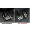Stainless Steel Car Foot Pedals Fit For MG ZS Acessories EV ZX EZS ZST ZS11 2017-2022 Accelerator Brake Non-slip Pedal Cover Pad