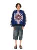 GREEDILOUS Western Patterned Heart Sweatshirt