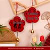 Creative Double Happiness Wedding Door Handle Ornament - Room Decoration Pendant for Bedroom.