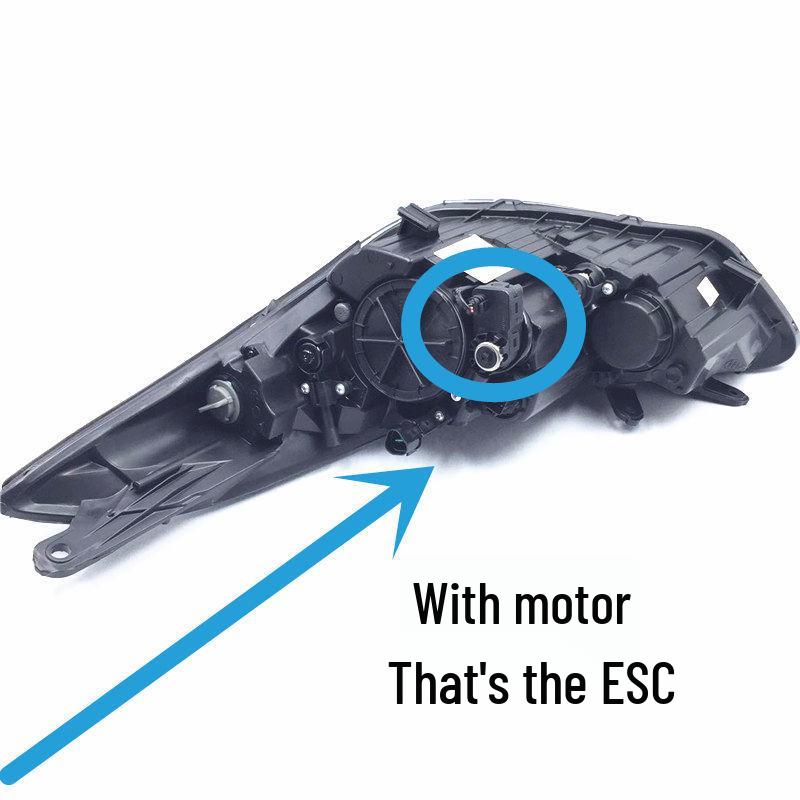 Headlight Assembly for 2012-2015 Hyundai Elantra: Front Lighting, Low/High Beam
