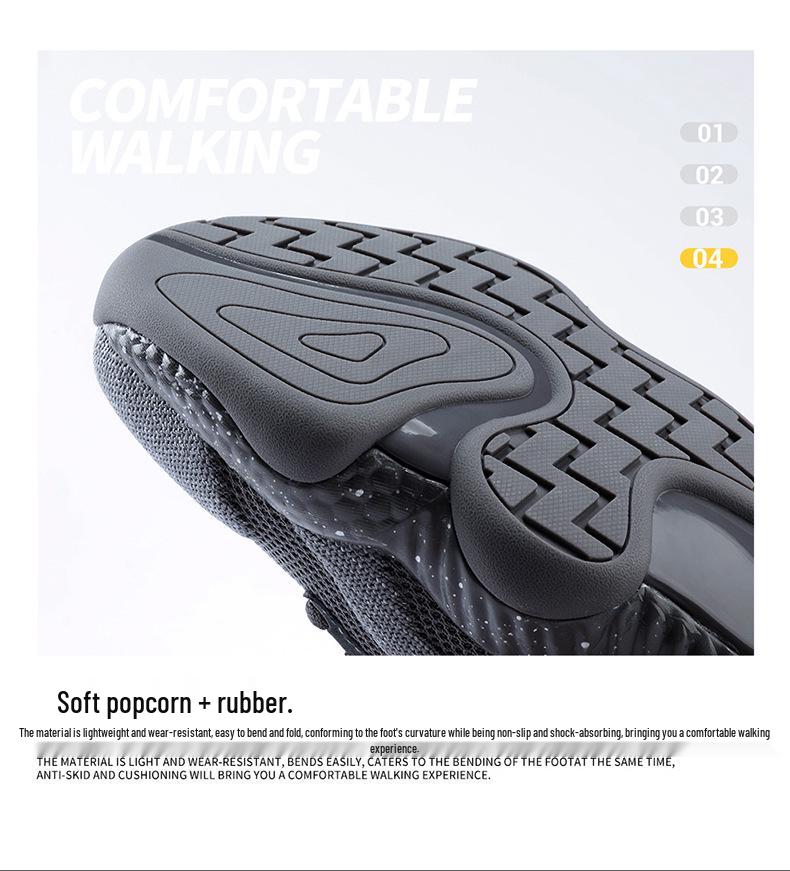 Men's Jeep Outdoor Summer Mesh Breathable Non-Slip Waterproof Hiking & Running Shoes.