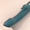Vibrator Powerful Mode Rabbit Ears Strong Vibration Multi-frequency Retractable Soft Low Noise Flexible Enhance Relationship