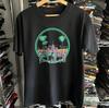 80s Beverly Hills Hotel Sunset Aged T-Shirt Black S