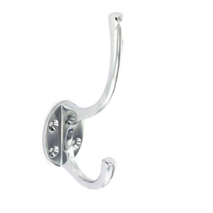 Securit Chrome Plated Hat & Coat Hook