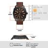 Fossil MACHINE FS5972 Men's Brown Watch
