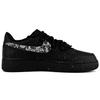 Nike Air Force 1 Coverage Slip Resistant Cushioning Low top Skateboard Shoes Men's Black CW2288-001(Team45-)