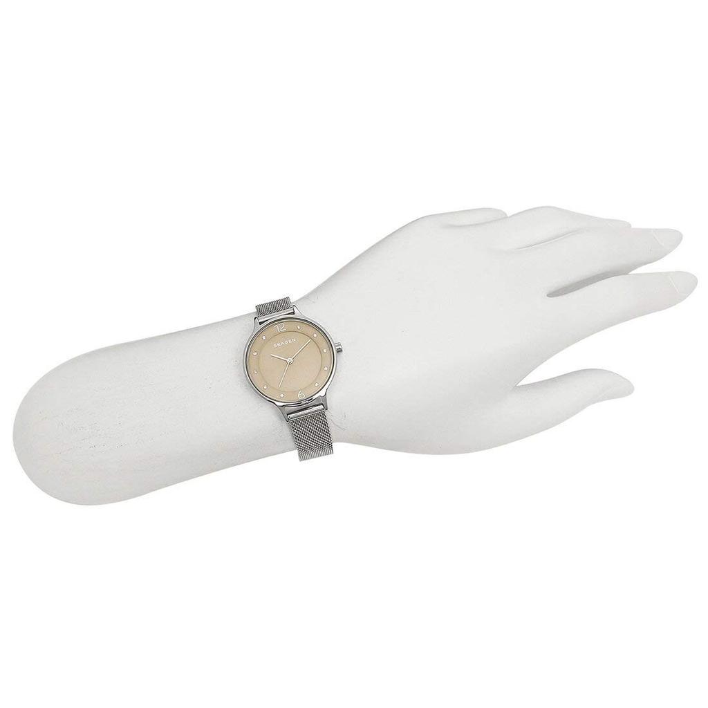 Skagen Women's Watch, SKW2649, Silver/Beige [Parallel Import]