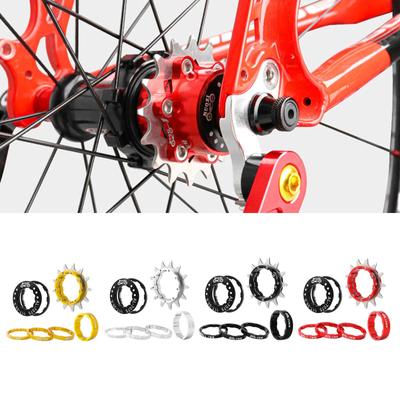 Bicycle Flywheel Sprockets Parts Bicycle Spoke Chain Rear Wheel Single Freewheel for Mountain Road Bike