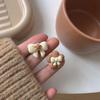 Autumn/Winter 2025 Trendy Checkered Mosaic Earrings for Women