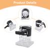 Wood Router Base for RT0701C WU601 Electric Trimmer Machine with Adjustable Screws and Transparent Plastic Metal Design