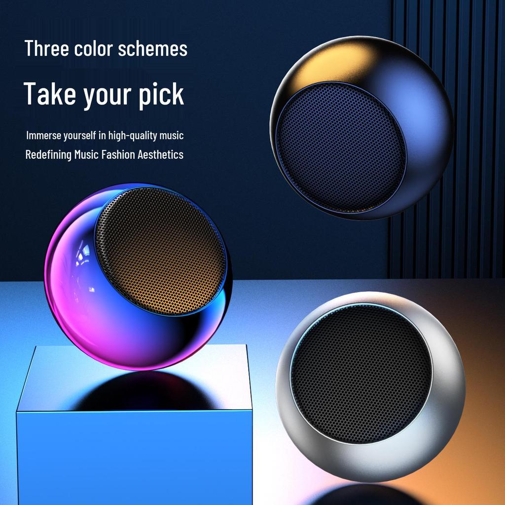 Ultra-Mini Bluetooth Speaker with Series Connection, Heavy Bass, Perfect for Parties, Climbing, and Office Use