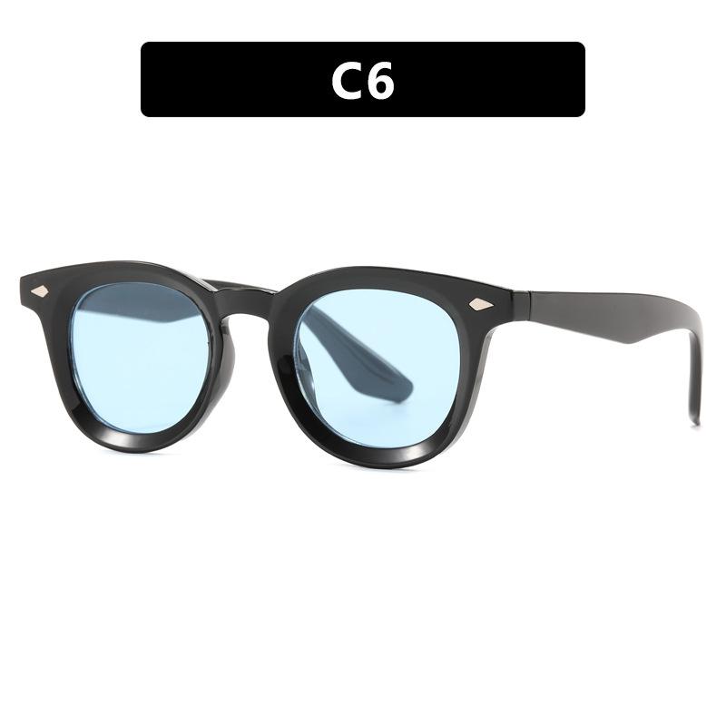 Cat Eye New Oval Sunglasses Personalized Vintage Fashion Sun Glasses Trendy Female Shades Popular Brand Designer Eyewear