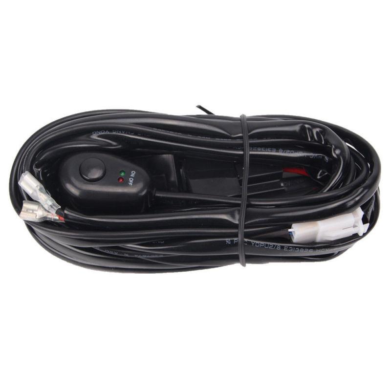 

12 В 40 А 1-к-2 жгут проводов переключателя рабочего освещения 16AWG мощный переключатель прожектора на крыше автомобиля 3 Meters 1-to-2