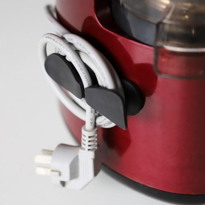 5 Stück Kabelaufwickler für Gerät Klebe-Kabelklemmen Kabelhalter Kabelaufwickler Kabelmanagement Kabelaufwickler für Küche