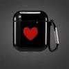 Love Heart Protective Bag Cover For Airpods Made Of Soft Skin-friendly Silicone