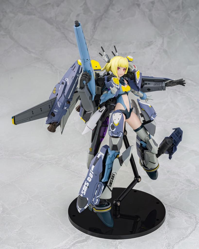 Aoshima Bunka Kyozai VFG Macross F Super Messiah Approximately 155mm Plastic Model Kit VF-25S MC-18 (Airplane), Tall, Pre-Colored