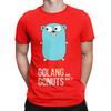 Golang And Dont Go Nuts Funny 100 Cotton Tshirt Gopher Tops Tees For Unisex