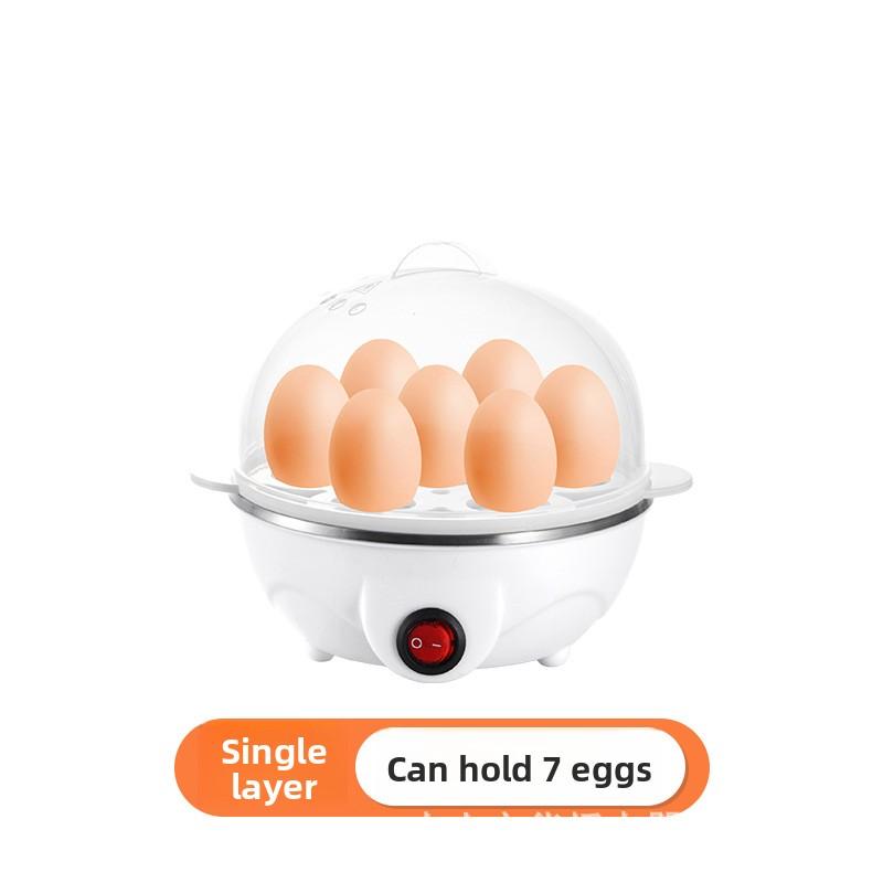 Egg Boiler Mini Multifunctional Egg Steamer Stainless Steel Household Double-layer Egg Boiler Breakfast Machine Small Appliances