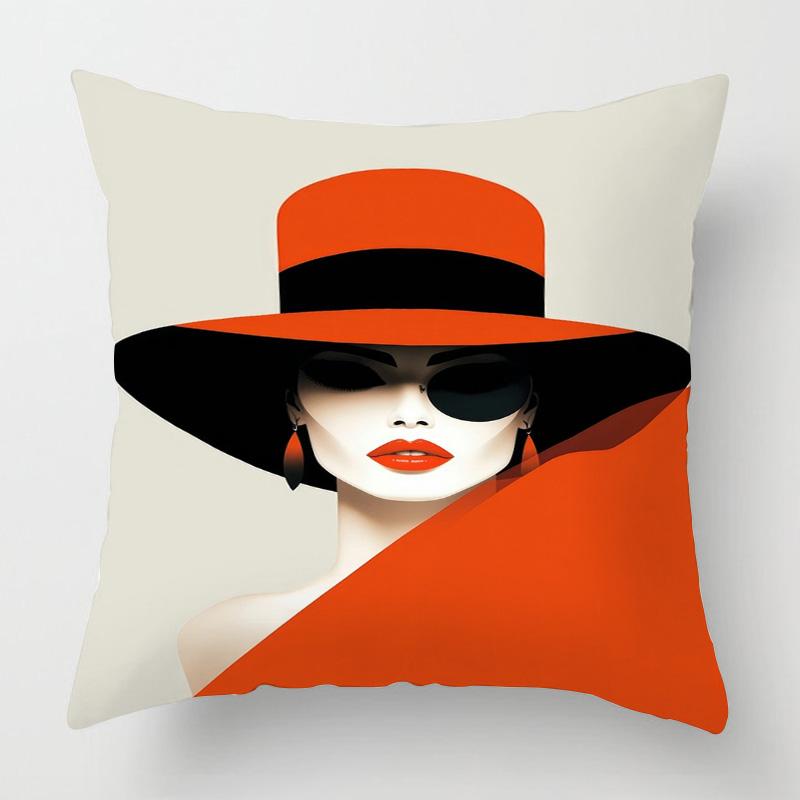 Nordycki Styl Abstrakcyjna Sztuka Figura Poszewka na Poduszkę 40x 40cm Salon Sofa Dekoracyjna Poszewka na Poduszkę Pokój Dekoracyjna Estetyka