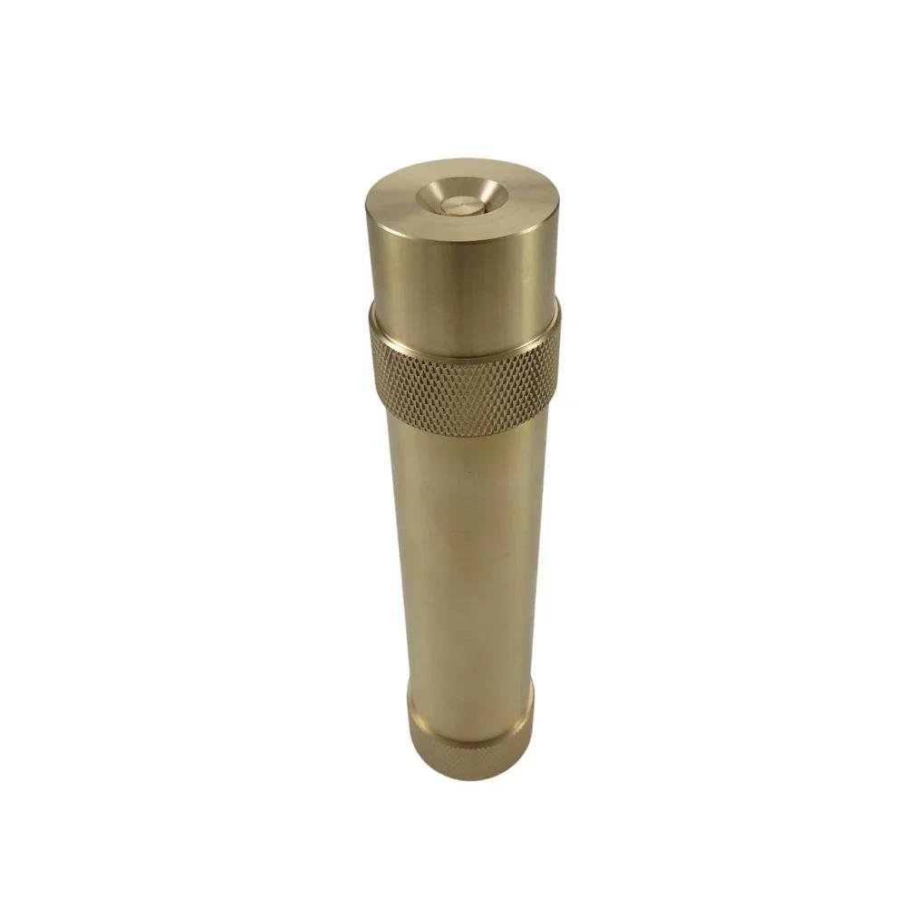 Adjustable Spray Brass Hose Nozzle For Garden Watering Brass Versatile Watering Nozzle Adjustable Spray Patterns