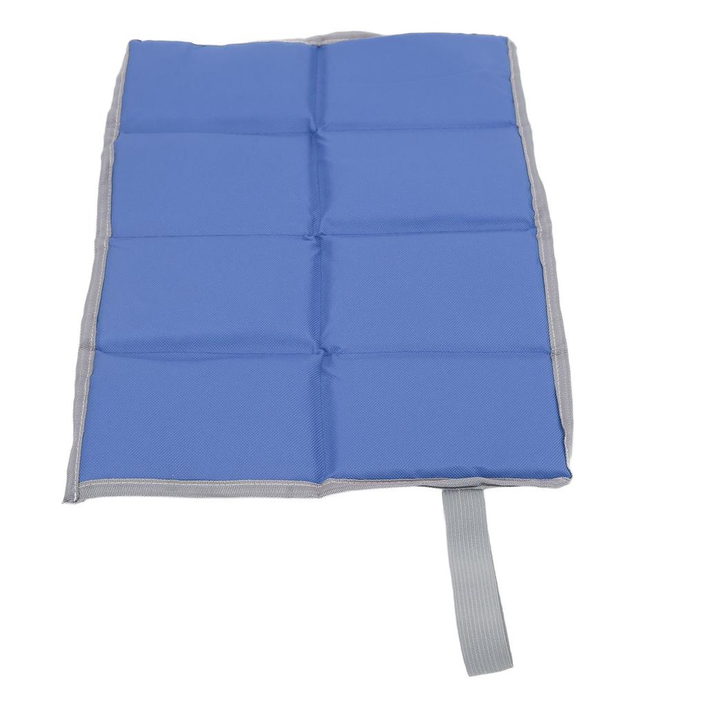 Picnic Cushion 3 Layer Thickening Moisture Proof Water Repellent Reliable Sewing Outdoor CushionsBlue