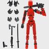 3D Printed 3rd Gen Lucky Doll Toy: 13 Joint Movable DIY Full Body Decompression Figure