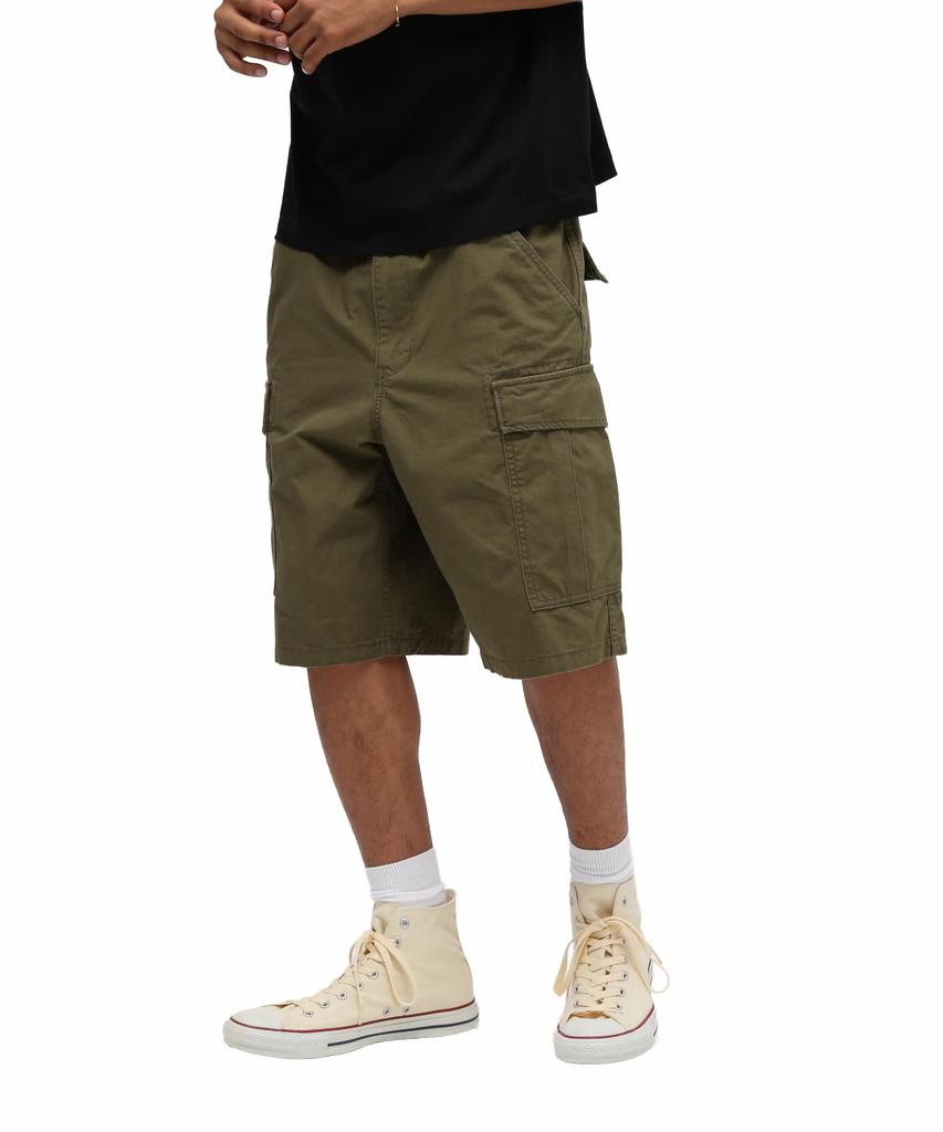 AVIREX Cotton Ripstop Fatigue Shorts Men's Xl 310 Olive 783-5913004