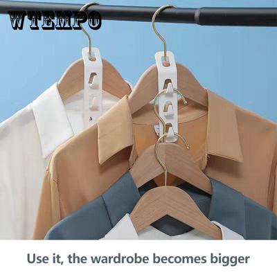 Hanger Hook Multifunctional Clothes Hanger Closet Storage Rack Hanger Buckle Dormitory Student Hanger Space Saving Hanger Hanger Connector