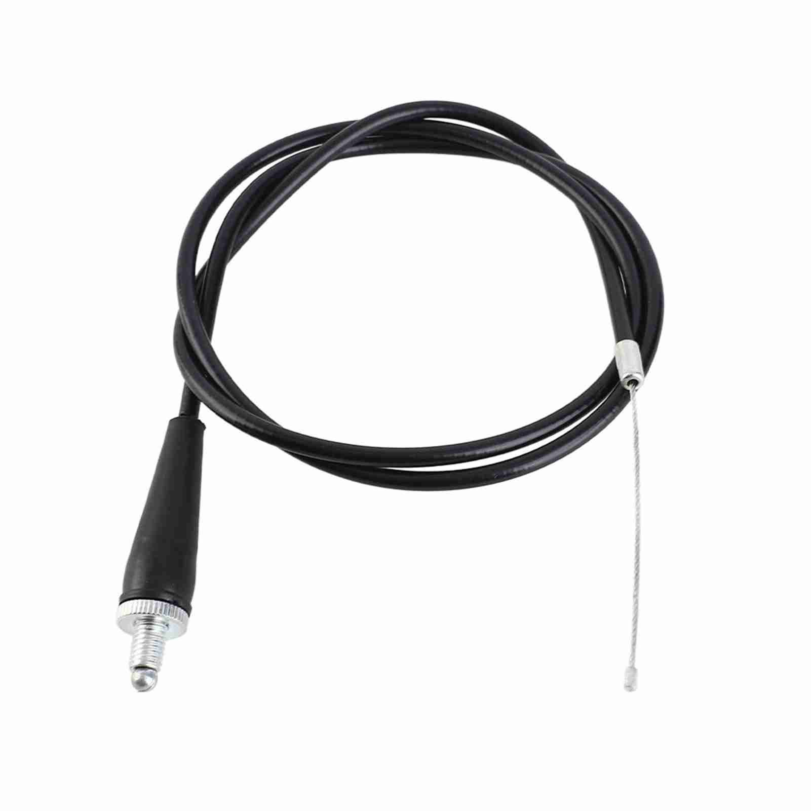 

110cm M8 Straight Head Motorcycle Throttle Cable Line for Pit Dirt Motor Trail Bike Motocross чёрный